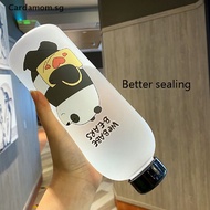 {HOT} 1000ml Water Bottle Panda Cup Transparent Water Bottle Drinkware Cup Leak-proof