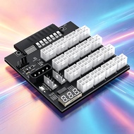 16Port ATX 12V PCIE 6PIN Power Supply Breakout Board Adapter Synchronization For HP 500W 800W 1400W 