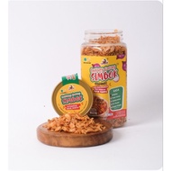 Bawang Goreng Brebes Simbok Toples 200Gram, Olahan Bawang Goreng,