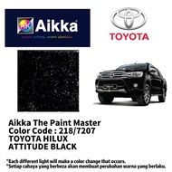 AIKKA TOYOTA HILUX / 218 / 7207 / ATTITUDE BLACK  / 2K PAINT / CAR AND MOTOR