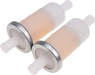 DVPARTS 2X Fuel Filter 49019-1055 49019-0032 for Kawasaki Mule 610 600 2510 3010 Motorcycle ATV FD50