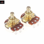 1Pcs Guitar Potentiometer Pot Low Torque And Low Noise Smooth Feel Brass Shaft A500K A250K B250K B50
