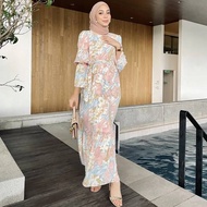 Dress Floral Muslimah