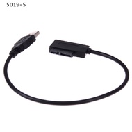5019-5 Usb to 7+6 13pin slim sata/ide cd dvd rom optical drive cable adapter