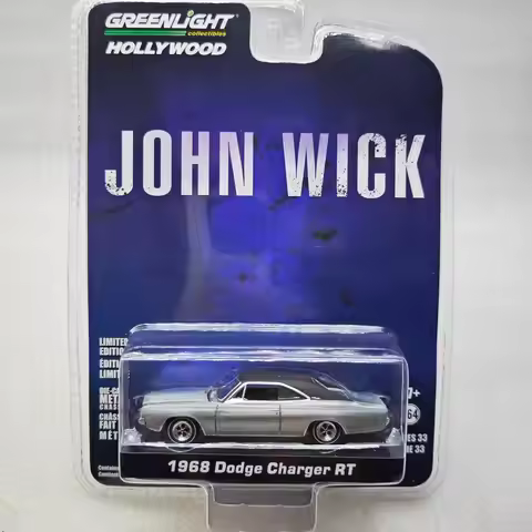 Greenlight 1:64 Hollywood Series 33-John Wick (2014) 1968 Dodge Warhorse R/T Varnish