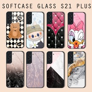 Samsung S21 Plus Glass Softcase - S21 Plus Glass Case - Samsung S21 Plus Shatterproof Casing