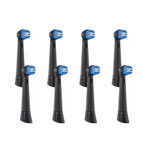 4Pc Replacement Brush Head For Oral B io10/9/8/7/6/5/4/3/2 Cross Clean Action Electric Toothbrush He