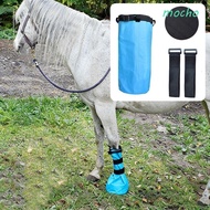 MOCHO Hoof Soaking Boot, Elastic Bands EVA Pad Horse Soaker Bag, Equine Treatment Easy Use Design Fo