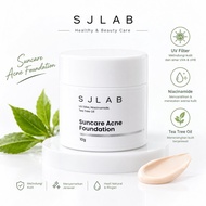 SJLAB Suncare Acne Foundation 10g & 15g | Acne Skin Foundation | Oil Control & Coveragenatural
