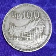 uang koin lama 100 rupiah tahun 1973