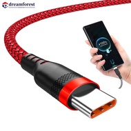 DREAMFOREST Extended USB TYPE-C Cable Braided Data Cable 3A Nylon TYPE-C 8m 5m 3m 2m 1.5m 1m Charge 
