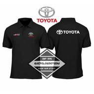 Polo Shirt Toyota GR GAZOO RACING COLLAR POLOSHIRT - TOYOTA GR GAZOO RACING Collared Shirt - TOYOTA 