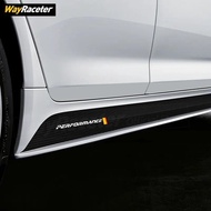 2 Pcs Car Door Side Skirt Stripes Sticker M Performance Body Vinyl Decal For BMW F20 F30 F15 F16 G30
