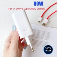 Oneplus 13R 13T 13S ACE5 Charger 80W Supervooc Charge EU US UK Fast Power Adapter Type C Cable For O
