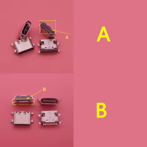 5-10Pcs Usb Charger Charging Dock Port Connector Type C Plug For Blackview BV9100 BV5900 BV6900 Pro 