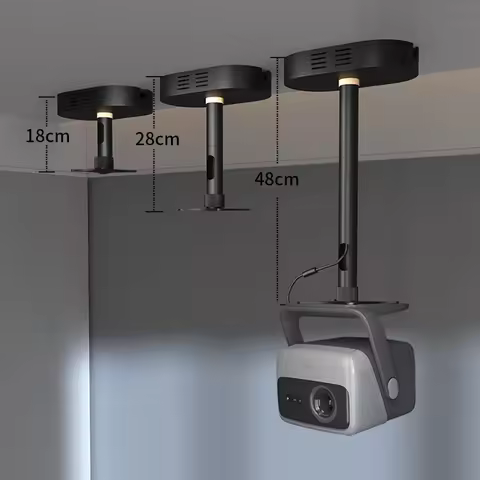 Projector Stand Projector Hanger Ceiling Bracket Hidden Adapter for JMGO Projectors N1ultra N1Spro N