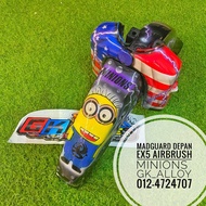 MUDGUARD + COVER FORK AIRBRUSH MINIONS PNP EX5 DREAM 🇹🇭🇹🇭