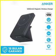 ✲ ✆ ☏ Anker 622 Power Bank Magnetic Wireless Charger MagGo 2-in-1 Wireless Charging Station, Detach