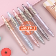 [Wholesale] Automatic Pencil - 0.5mm Pencil Lead - Press The Pencil - Business Signature Pen - Black Ink - School Office Stationery - Muji Style Candy Color - Smooth Writing