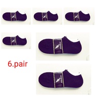 Socmaster 6pair below ankle Black socks