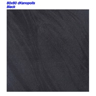 Roman Granit dKanopolis Black size 80x80 Glossy Kw 1