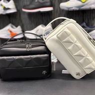 Korean NEW DESCENTE 24 Golf Handbag Crossbody Bag Double Clutch Bag Sundries Storage Bag Shoulder Fa