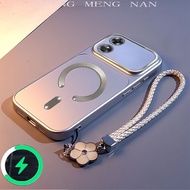 Suitable for OPPO A17 OPPO A17K OPPO A97 5G OPPO A60 New C-type magnetic coil+thick rope TPU phone c