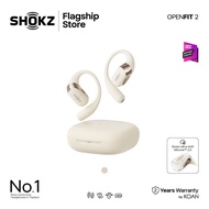 Shokz OPENFIT 2 หูฟังไร้สาย น้ำหนักเบา ใส่สบาย มาพร้อมเทคโนโลยี Shokz Ultra-Soft Silicone 2.0