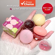 Gege Bear Gogo Bear Jam Radiant Solid Lip Gloss - Jelly Shine, Moisturizing, Non-Sticky, Natural Lip