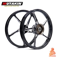 MUTAKIN 511 CNC RB5 Mags RIM Front Disc（Bowl）4Holes Rear Drum  For HONDA WAVE 125 XRM 125 1.4x1.6x17