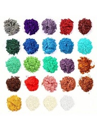 10色20ml樹脂閃粉,環氧樹脂顏料,適用於樹脂染色、蠟燭製作、藝術工藝品、著色染料