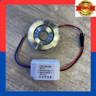 1w frog eye LED ceiling light with 45mm hole, 1w cob led