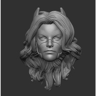 The Huntress-Head for Action Figures 3D print model
