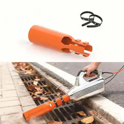 1Pc Leaf Blower Air Booster High-Flow Cordless Air Flows Booster Attachment with Turbo Nozzle Extens