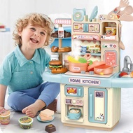 Children Play House Kitchen Toys 3-5 Years Old Simulation Cooking Kitchenware Girls Toys Mini Kitche