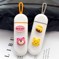 Pill box medicine pill box Cute Portable Small pill box pill Storage box Mini Small Portable medicin