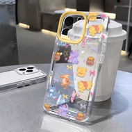 X8 HP Latest Cute Winnie the Bear Butterfly Soft Case Xiaomi X8hp Pro Max C81 Note 15 pro plus C85 F