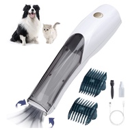 Pet Dog Cat Electric Hair Clipper Dog Shaver Puppy Vacuum Hair Suction Device Household Electric Hai