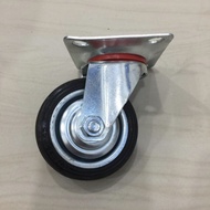 3" inch/ DISPLAY WHEELS RUBBER WHEELS TROLLEY WHEELS LIVE (rotating) type pc SUJ 3 Inch Live Rubber 