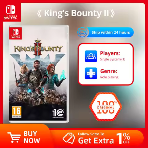 Nintendo Switch Game Deals - King's Bounty II/King's Bounty 2 - Games Cartridge Physical Card for Ni