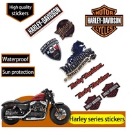 Motorcycle Sticker Harley-Davidson Logo LOGO Body Scratch Block Car Sticker Reflective Personality Locomotive Sticker