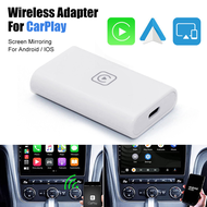 RF ต่อสายไปตัวรับสัญญาณ WiFi สำหรับ CarPlay Android Auto 4 In 1สายเชื่อมอุปกรณ์ใช้ในรถหน้าจอ USB สำหรับ iPhone Android Smartphone