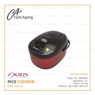 DIGITAL RICE COOKER MAGIC COM 2 L KIRIN KRC-620D KRC 620D CERAMIC KRC 620 D