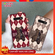 Samsung S10 / S10e / S10 Plus / S10 + 3D Motif Case, Fashionable bearbrick Bear, Beautiful Cheap Phone Case
