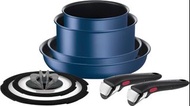 😸全新現貨😸法國特福 Tefal t-fal - 法國製靈巧疊疊鑊易潔鑊 廚具套裝 Titanium 6X鈦金易潔塗層 8件裝 明火/電磁爐/焗爐/洗碗機適用 新居入伙禮物 聖誕禮物 新年禮物