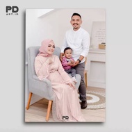 17R Photo Printing 30x40 cm/ Plus Waterproof MDF Wood Frame
