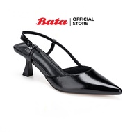 Bata บาจา Red Label รองเท้ารัดส้น สูง 2 นิ้ว สำหรับผู้หญิง รุ่น MERLIN สีทอง 7318257 สีดำ 7316257