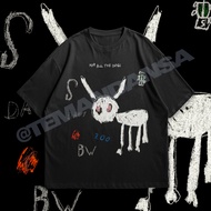 DRAKE - FOR ALL THE DOGS BOXY OVERSIZED/REGULAR T-SHIRT Oversized T Shirt Man Graphic Tee