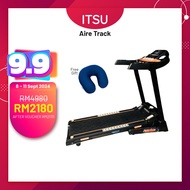 [9.9] [FREE DELIVERY] ITSU Aire Track Multi Functional Treadmill Free Neck Pillow - Auto Incline - S