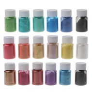 Mya 18 Colors Mica Powder Epoxy Resin Colorant Dye Pearl Pigment Natural Mica Powder